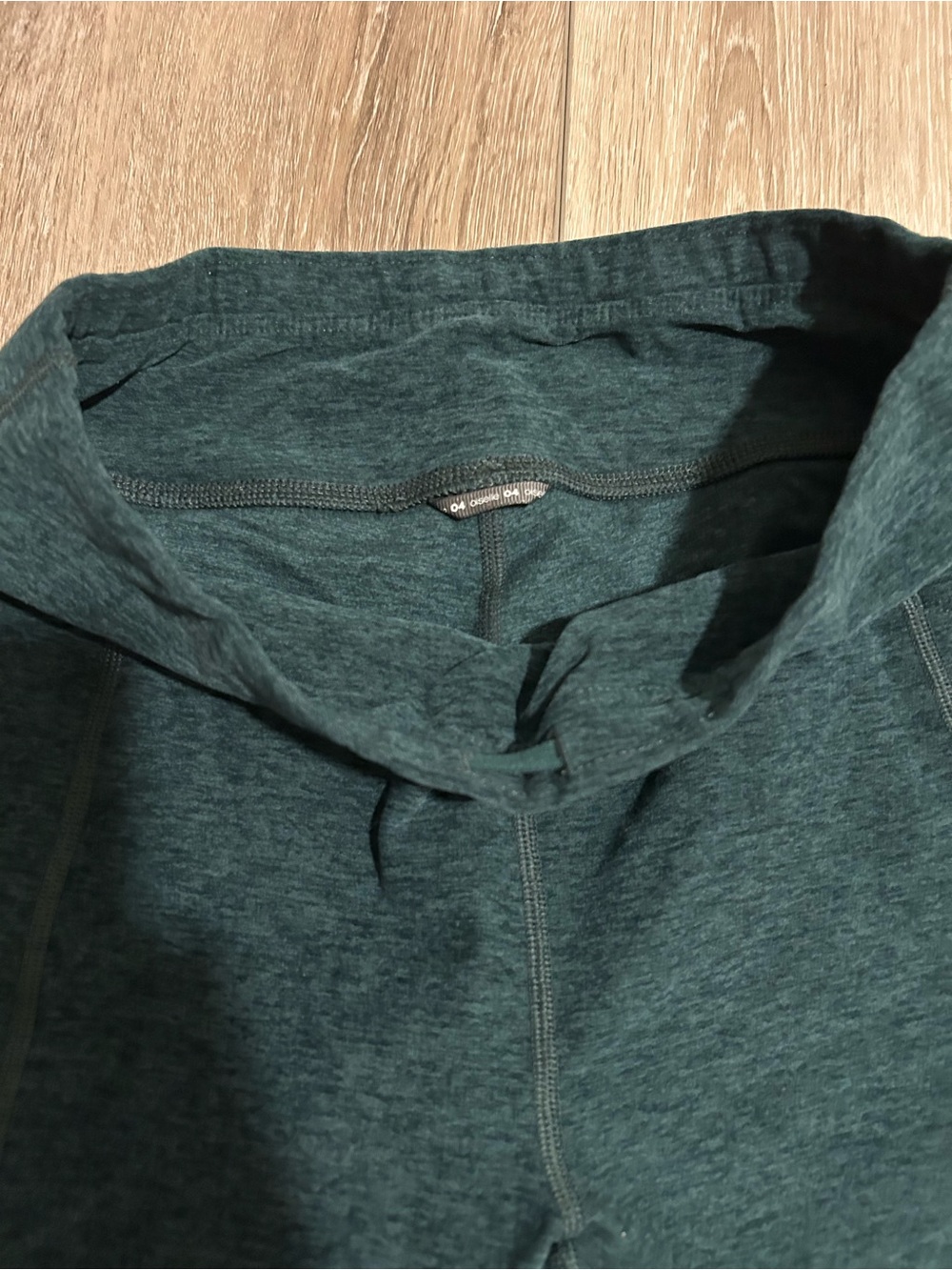 Oiselle workout Leggings  - Dark Teal - Picture 2 of 4
